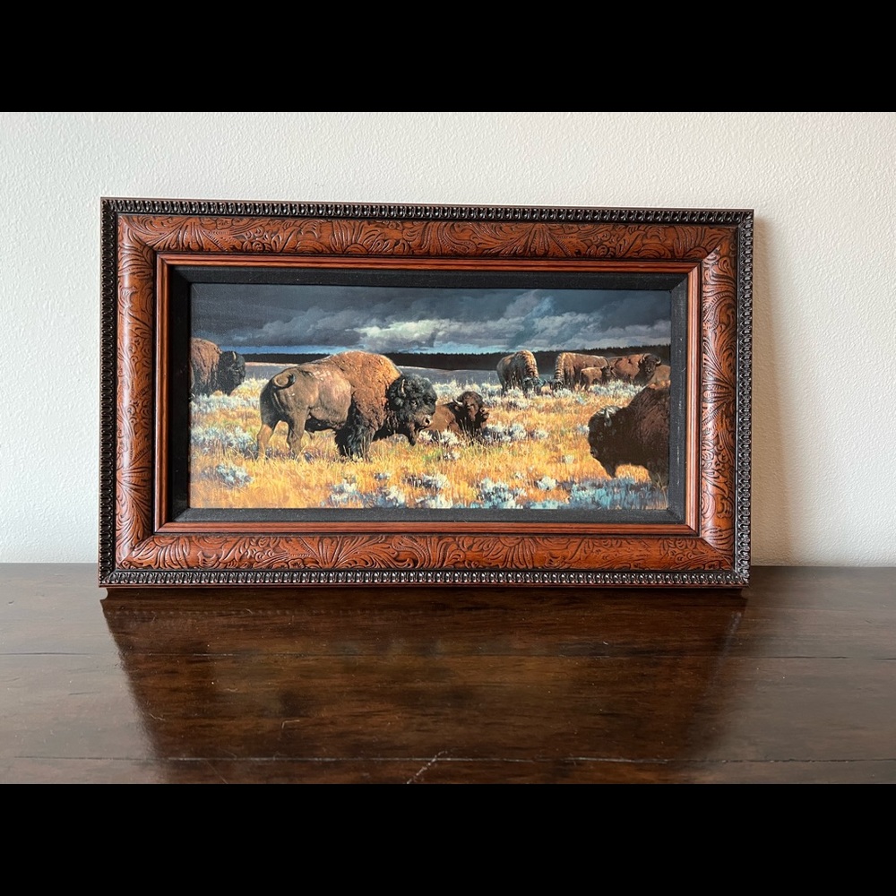 Half price Sale! Nancy Glazier Giclee 22 x 13 inches. Professionally framed.
